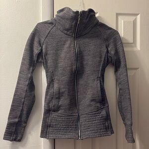 lululemon athletica Charcoal Full-Zip Hoodie